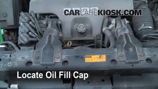 1998 Oldsmobile Intrigue GL 3.8L V6 Oil Add Oil